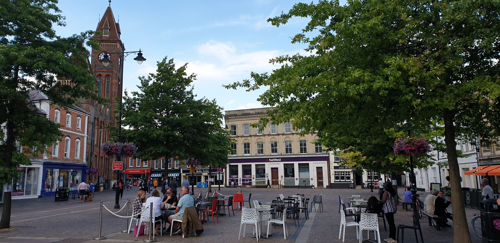 Newbury Town Centre outside