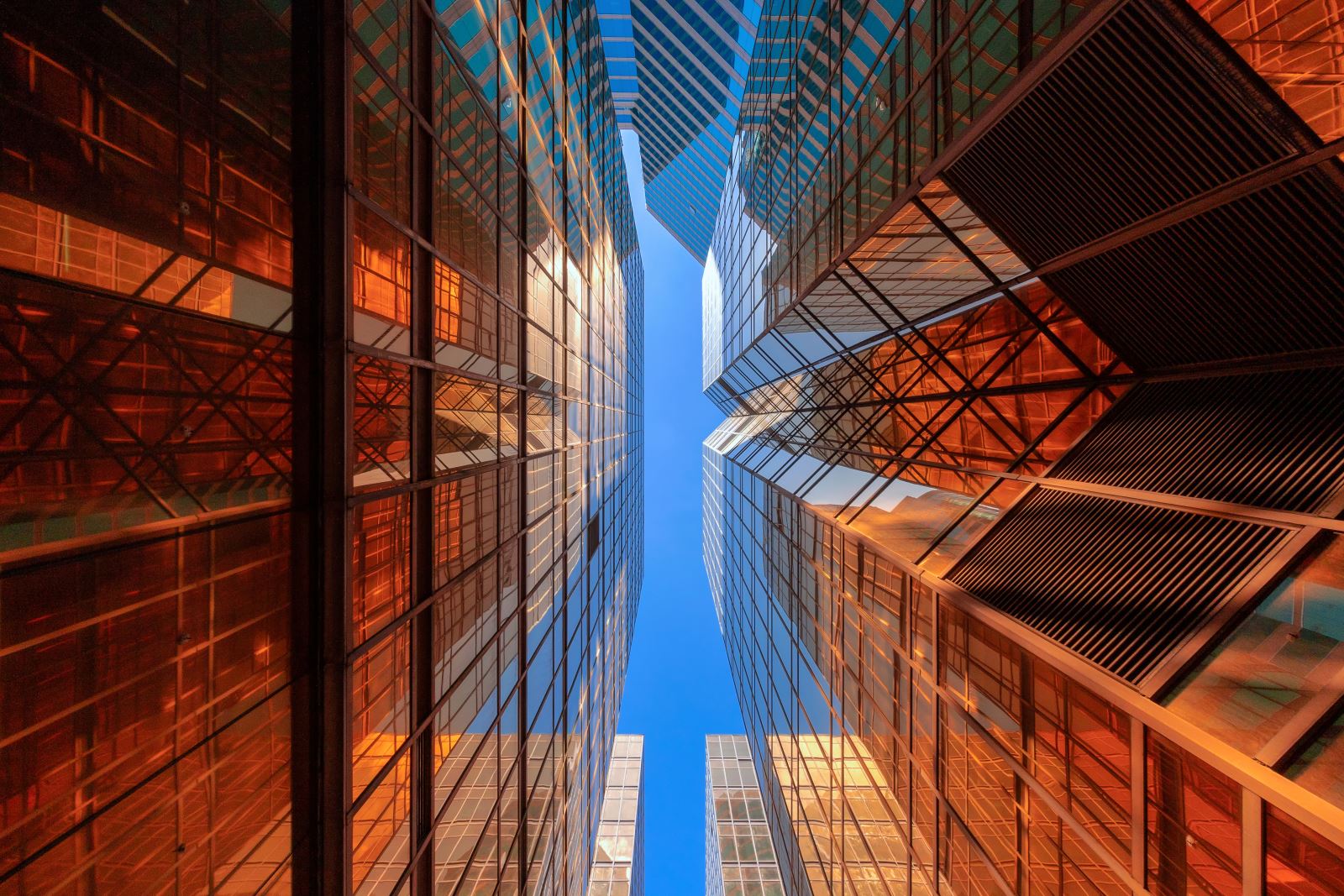 Business buildings skyscrapers 