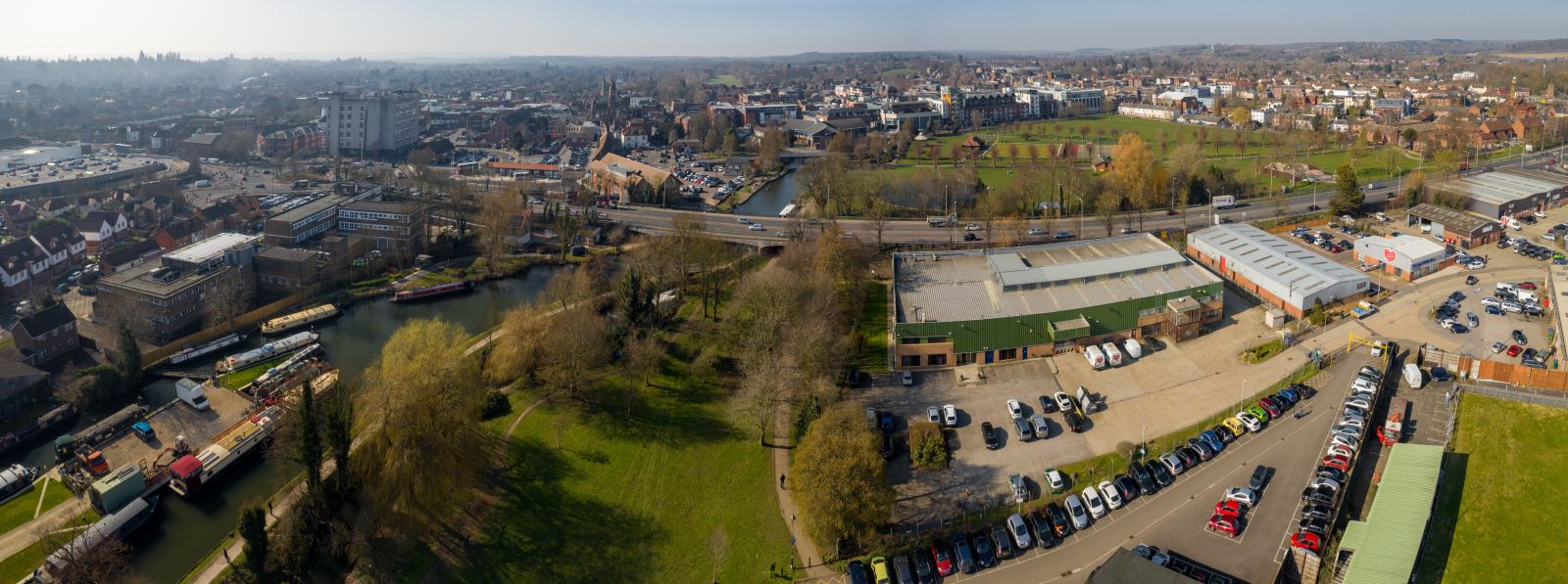 London Road Industrial Estate and Newbury 