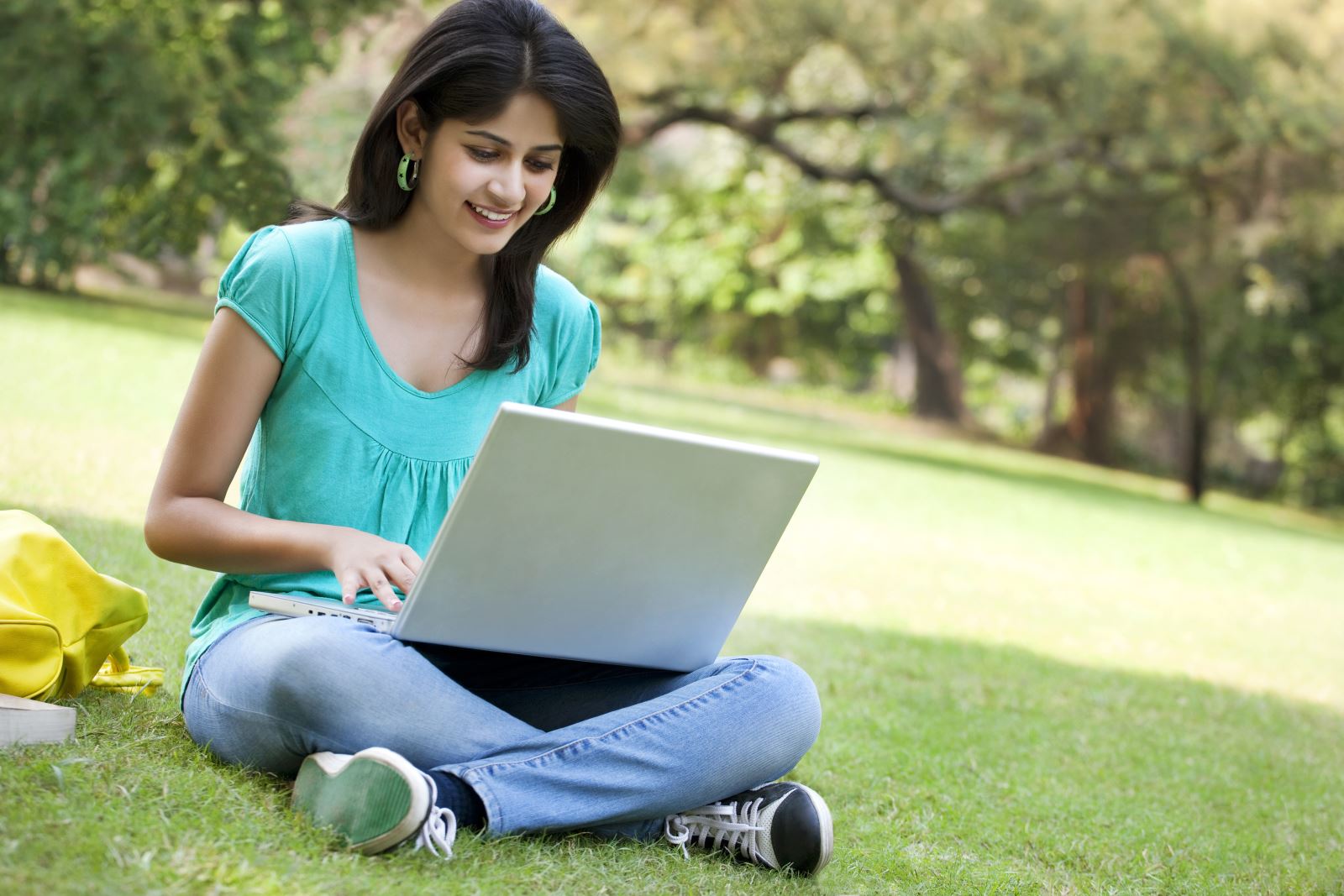 Girl on laptop 